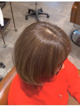 ヴィコロ(vicolo) 白髪ぼかし/グレージュ/50代