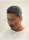 デキる男のサイドバックスタイル　銀座/理容室/メンズカット