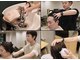 ヘアサロン ナノ(hair salon nano)の写真/毛穴の汚れ除去、むくみをリフレッシュ、エイジングケアなど選べる＋アルファの効果効能のヘッドスパ☆