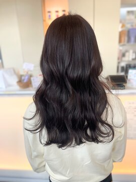 セルボーン ラベンダーカラー/巻き髪/アディクシーカラー/ロング