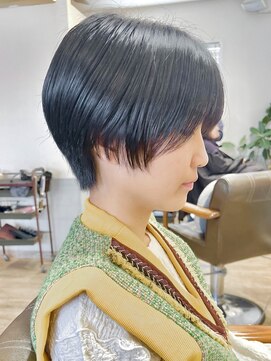 メルト 吉祥寺(melt) 【早坂駆留】ハンサムショート 吉祥寺 顔周り 大人かわいい