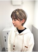30代に人気アンブレラカラーショートボブ【suiw】昭和町/天王寺