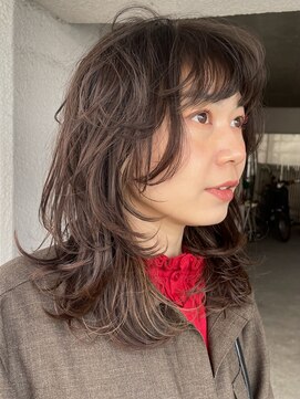 ナループロアボタン(Nalu pu loa BOTAN) レイヤーカット/ウルフ/ウルフカット