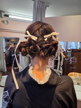 ヘアーメイクサロン ソエル(Sowelu) ツインお団子ヘア