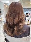 20代～50代☆髪質改善◎レイヤーカット韓国風巻きベージュ◎