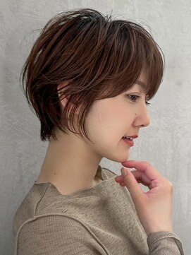 ロンドエニカ 大宮(Lond enika) グランマッシュ/細めハイライト/ショート/白髪ぼかし/前髪/大宮