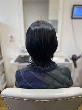 シーループユナイテッドアトリエ(C-LOOP UNITED ATELIER) 朝が楽♪ウルフカット/水素カラー/水素トリートメント