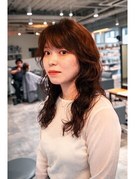 カフ(CAF) CAF河内　デジタルパーマ　大きめパーマ　大阪パーマ