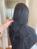 バイオレット 栄店(Violet) 透明感カラー ダークグレー ブルーブラック アッシュブラック