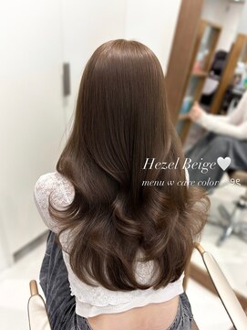 リル 茅ヶ崎(Liru:) 【ami】ヘーゼルベージュ/韓国ヘア/韓国/韓国風巻き