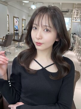 フォルテ 表参道店(FORTE) 【フォルテ千鶴】黒髪/小顔/オリーブグレー/ココアベージュ