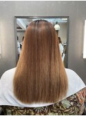 酸性ストレート×髪質改善トリートメント