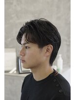 にもう&nbsp;ニュアンスパーマ/センターパート