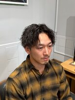 ジェットブラックキューサンロク(JET BLACK 936)&nbsp;センターパート　ツイストスパイラル