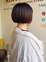 ヒントステーション(HINTSTATION)&nbsp;〈浅草 半個室〉ミニボブ/ピンクベージュ