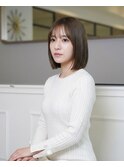 韓国タッセルボブぱつっとライン