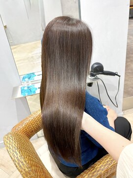 ティエラ 原宿 表参道(Tierra) 【Tierra美侑】プレミアムケアカラーで作るブラウンカラーで艶髪