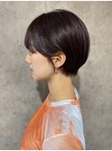 前髪ありハンサムショートコンパクトショート20代30代40代50代