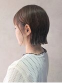 ミルクティーブロンド/ダークブルー/デジタルパーマ/鶴ヶ峰HK68