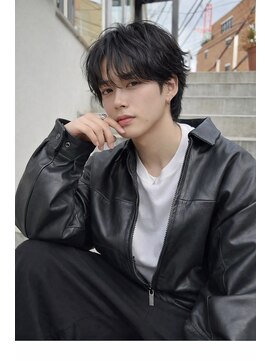 ベル 大手町 日本橋(Belle) men'shair/センターパート/ツーブロック/シャドウパーマ