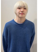 髪質改善カラー 個室サロン Atras.salon (アトラス)札幌大通り 美容室&nbsp;蛇池 将生