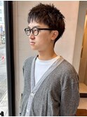 無造作×短髪スパイキーショート◎ニュアンスメンズカット
