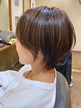 リアンヘアデザイン(Lian hair design)の写真/似合わせショートが人気♪スタイリング時短と理想のシルエットが叶います◎バッサリイメチェンにもおすすめ