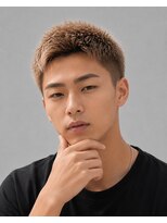 ノイセルヘアー(Noisyle Men's hair) リバースセンターパート/ニュアンスパーマ/ダウンバング/MEN'S