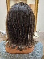 ヘアーズ ロッソ テラス(hair's ROSSO TERRACE)&nbsp;ボブ×オリーブベージュ