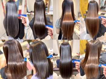 ミルプデザイン(MilP design)の写真/【毛髪の90%を占めるケラチンを直接補給】ファイバーハンスと共にケラチン補強できる髪質改善が人気!