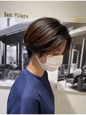 直毛さんのマニッシュショート