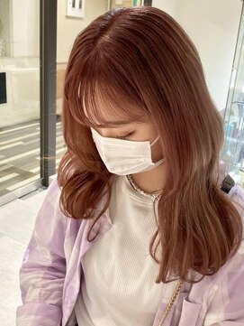 サラジュ 梅田店(SARAJU) saraju ニシカワ  ピンクベージュ