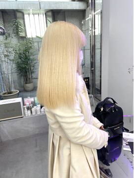 ネンドヘアー(nendo_hair) 抜きっぱなしブロンド/金髪カラー