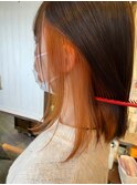 【インナーオレンジ】コントランスでメリハリ感を☆