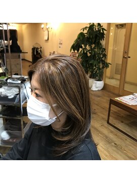 ブレイス ヘアデザイン(BRACE HairDesign) ハイライトカラー