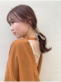 【li'a】ゆるっとアレンジ / ブラウンカラー / アースカラー