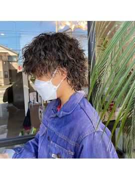 サロンド ココ(Salon de COCO) メンズ　ウルフパーマ