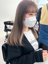 ヒビヲ(HIBIO)&nbsp;インナーカラーベージュカラーイヤリングカラーケアブリーチ