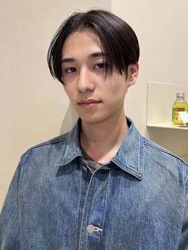 ネロ ヘアサロン ネイビー 渋谷(NERO HAIRSALON NAVY) 【近藤真帆】センターパート　髪質改善　渋谷　韓国