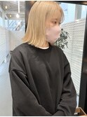 honey blond.