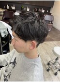 アップバングショート