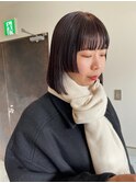 顔周りデザインカット【祐加子】