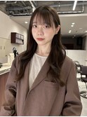 【Look at】20代30代40代ロングレイヤーカーキベージュウェーブ