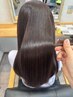 夏の湿気でお困りの方♪【カット+縮毛矯正+トリートメント】￥15950～