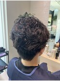 メンズショートパーマ