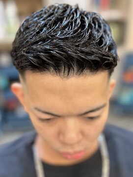 銀座マツナガ 浅草店 スキンフェード/アイパー/バーバー/パーマ/アップバングビジネス