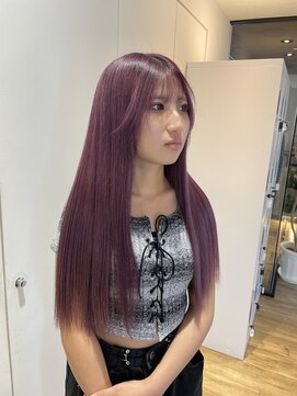 エヌプラス(N+) ホワイトグレージュミニウルフチェリーブラウンデジタルパーマ