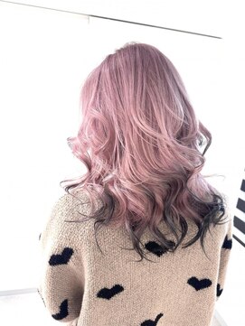イロアイ(iro I) pink gradation×black