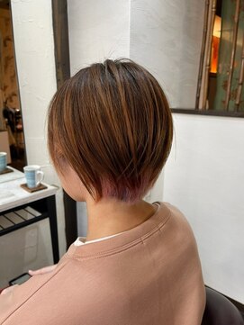 アクアマリン8810 ハチハチイチゼロ(AQUA MARINE 8810) アンブレラカラー/こなれミディ/イメチェン/前髪/北習志野