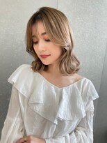 ロンド ロワール 門前仲町(Lond Loire)&nbsp;前髪顔周りレイヤー髪質改善白髪染め韓国レイヤー門前仲町1214